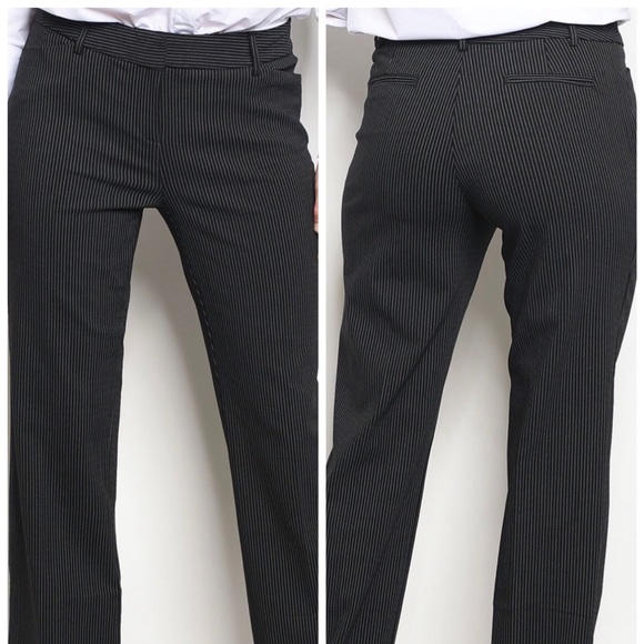 ⚠️ 1 LEFT! Pinstripe Career Work Pants - Picture 3 of 8